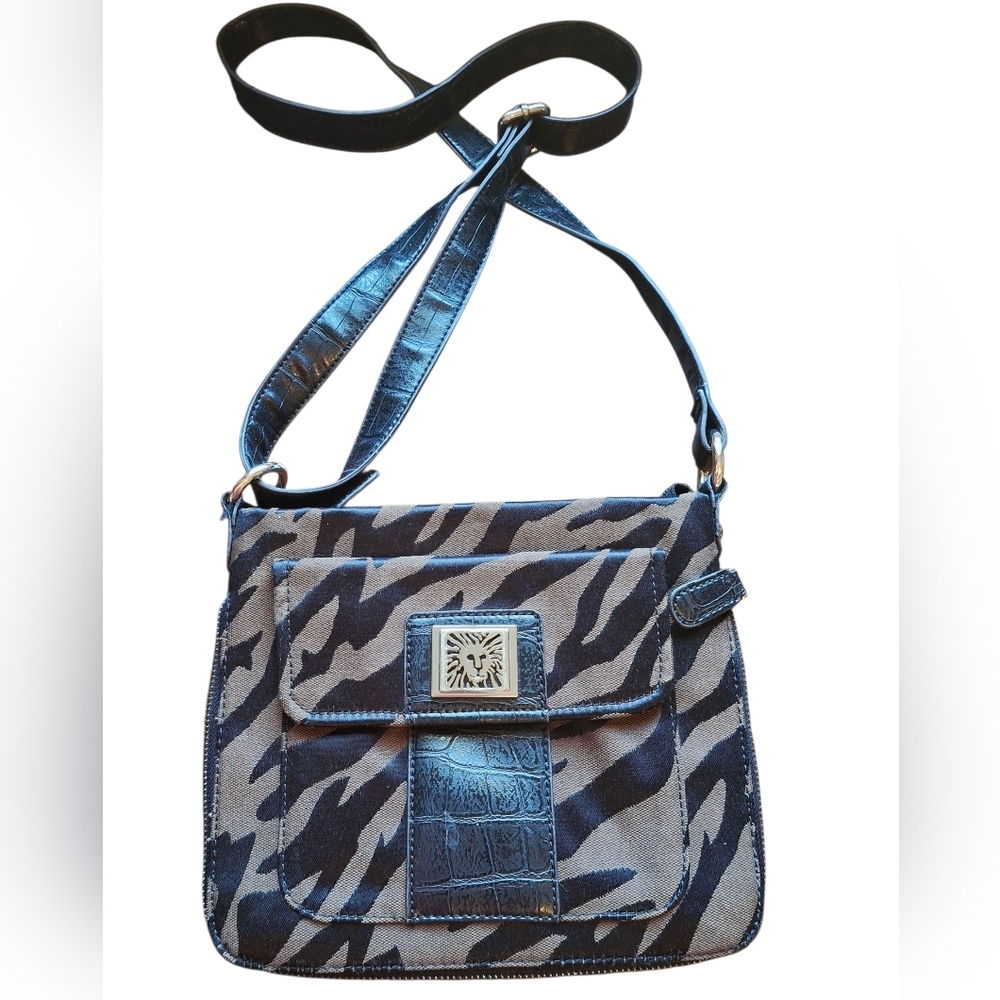 Anne Klein Zebra Print Crossbody